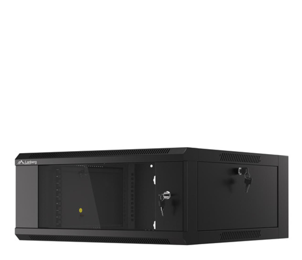LANBERG Wisząca 19" 4U 600x600mm jednosekcyjna WFFA (czarna) - 1192165 - zdjęcie 2